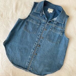 NWOT American Eagle Outfitters Denim Top